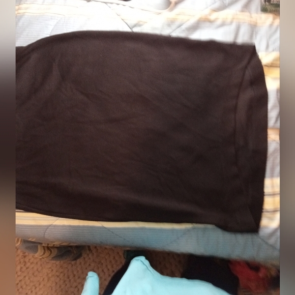 Lot of 2 Women's Skirts Knee Length Hint Jeans Sz 13 and H&M Sz Large fits XXL - Picture 2 of 7